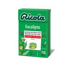 RICOLA CARAMELOS EUCALIPTO SIN AZUCAR 50G