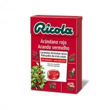RICOLA CARAMELOS ARANDANO ROJO SIN AZUCAR 50G