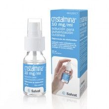 CRISTALMINA 10MG/ML SOLUCIÓN PARA PULVERIZACIÓN CUTÁNEA 25ML