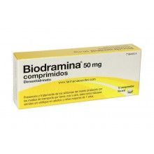 BIODRAMINA 50MG 12 COMPRIMIDOS