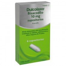 DULCOLAXO 10MG 6 SUPOSITORIOS