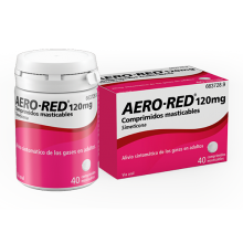 AERO RED 120MG 40 COMPRIMIDOS MASTICABLES