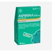 ASPIRINA 500MG GRANULADO 10 SOBRES
