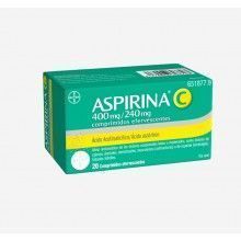ASPIRINA C 400MG/240MG 20 COMPRIMIDOS EFERVESCENTES