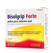 BISOLGRIP FORTE POLVO PARA SOLUCIÓN ORAL 10 SOBRES
