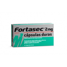 FORTASEC 2MG 20 CÁPSULAS DURAS