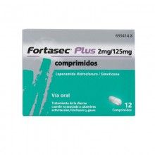 FORTASEC PLUS 2MG/125MG 12 COMPRIMIDOS