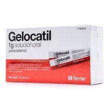 GELOCATIL 1G SOLUCIÓN ORAL 10 SOBRES