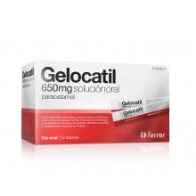 GELOCATIL 650MG SOLUCIÓN ORAL 12 SOBRES