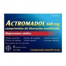 ACTROMADOL 660MG 8 COMPRIMIDOS