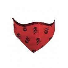 MASCARILLA FULI REUTILIZABLE SKULL ROJA 1UD