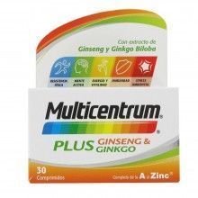 MULTICENTRUM PLUS GINSENG & GINKGO 30 COMP
