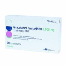PARACETAMOL MABO 1G 10 COMPRIMIDOS