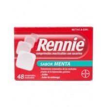RENNIE 48 COMPRIMIDOS MASTICABLES  CON SACARINA